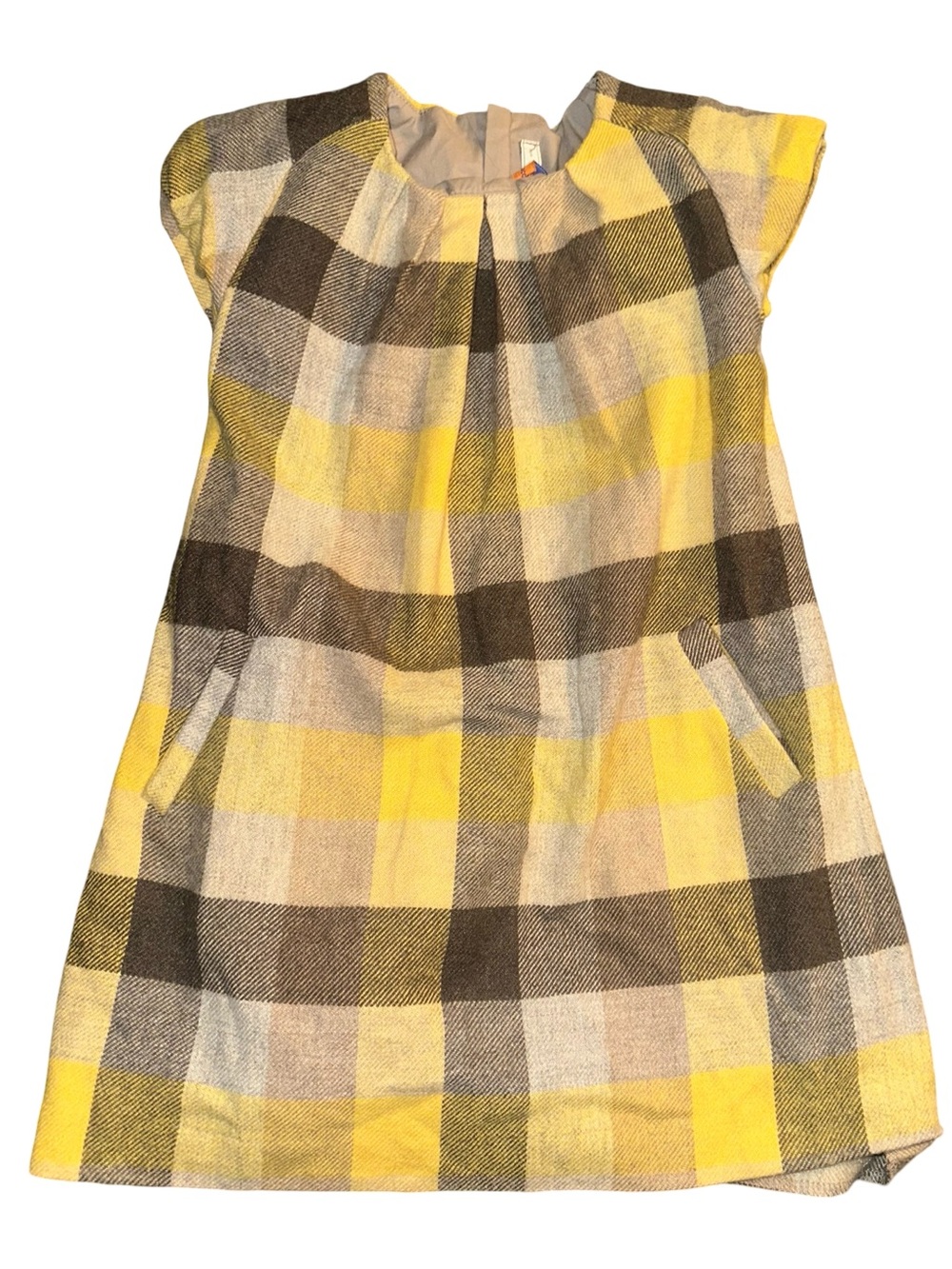 Adorable 5T Mayorial Plaid Fall Dress-size 5